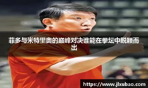 菲多与米特里奥的巅峰对决谁能在拳坛中脱颖而出